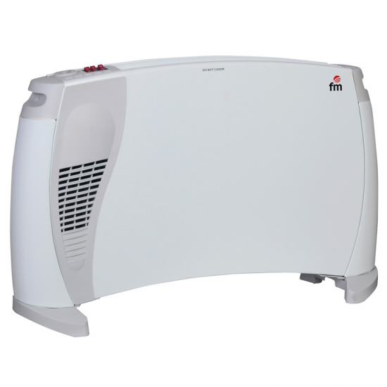 Convector Fm RC1101, Turbo, 2000W, blanco